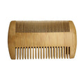 The Koppers Home Double Sided Tiny Comb features closely spaced teeth on one side and widely spaced teeth on the other, ideal for beard grooming, shown against a white background.
