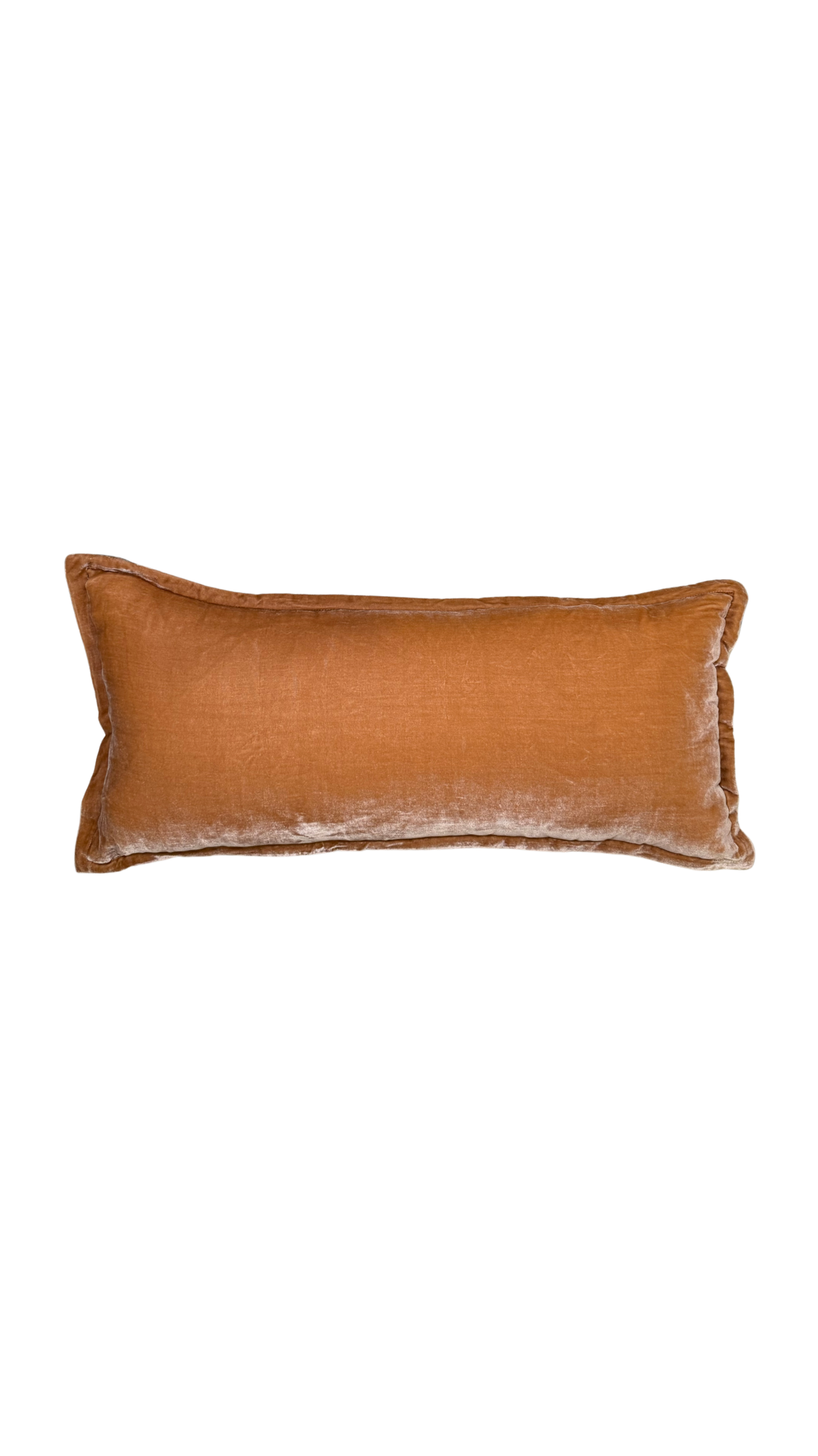 The Art of Creating Inc's Rectangle Pillow: Blush features a rectangular shape with a plush down alternative insert, displayed against a white background.