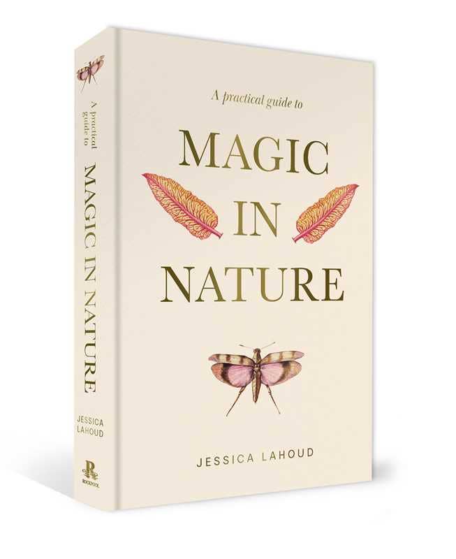 A Practical Guide to Magic in Nature by Jessica Lahoud (Hardcover, Simon & Schuster, 256 pages) is an English guide featuring magical correspondences with crystals and plants—ideal for nature magic enthusiasts.