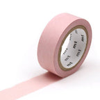 A roll of Washi Tape: Pastel Scarlet with a strip of the tape extended outward.