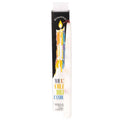 A box from Benjamin International holds a tall white Multi-Color Drip Candle. The packaging shows a white candle with vibrant colors dripping down and "MULTI COLOR DRIP CANDLE" in bold, colorful letters.